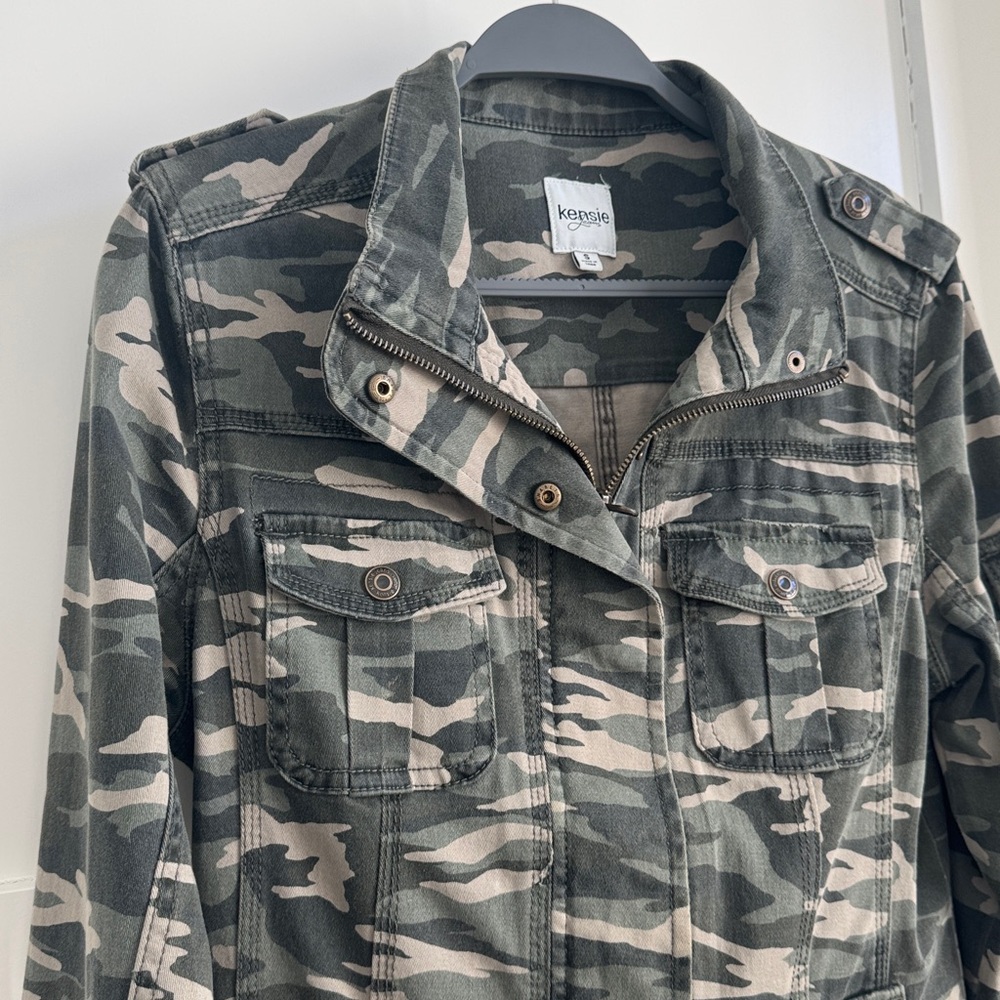 Kensie Camo Jacket.